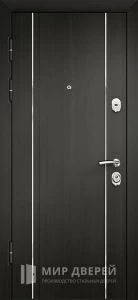 Входная дверь с уплотнителем и скрытыми петлями №16 внутренняя - фото