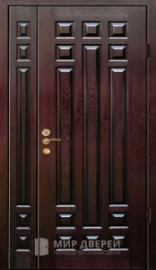 Парадная дверь в коттедж №393 внешняя - фото