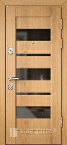 Профильная входная дверь обшитая МДФ для помещение №509 внешняя - фото