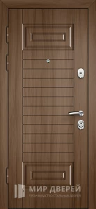 Уличная входная дверь с виноритом №3 внутренняя - фото