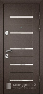 Дверь межкомнатная входная металлическая медный антик №11 внешняя - фото