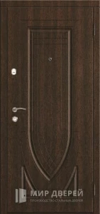 Металлическая дверь с 3 контурами уплотнения №12 внешняя - фото