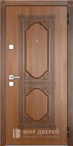 Металлическая филенчатая дверь №6 внешняя - фото