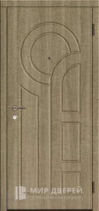 Теплая термостойкая дверь в частный дом №20 внешняя - фото