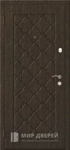 Входная дверь с МДФ панелью в таунхаус №63 внутренняя - фото