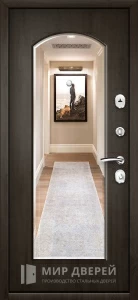 Входная дверь в частный дом на заказ №48 внутренняя - фото