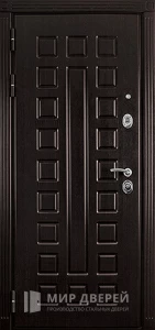 Дверь уличная металлическая утепленная в дом №26 внутренняя - фото