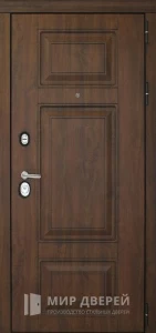 Входная металлическая дверь на заказ с МДФ №147 внешняя - фото