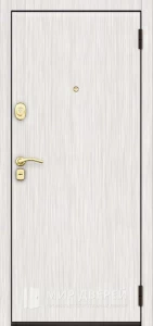 Дверь металлическая эконом №30 внешняя - фото