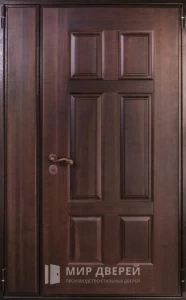 Полуторная дверь распашная накладная №20 внешняя - фото