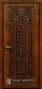 Входная дверь винорит №44 внешняя - фото