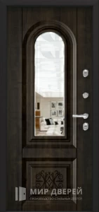 Дверь межкомнатная входная металлическая медный антик №11 внутренняя - фото