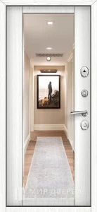 Дверь с терморазрывом с зеркалом №2 внутренняя - фото